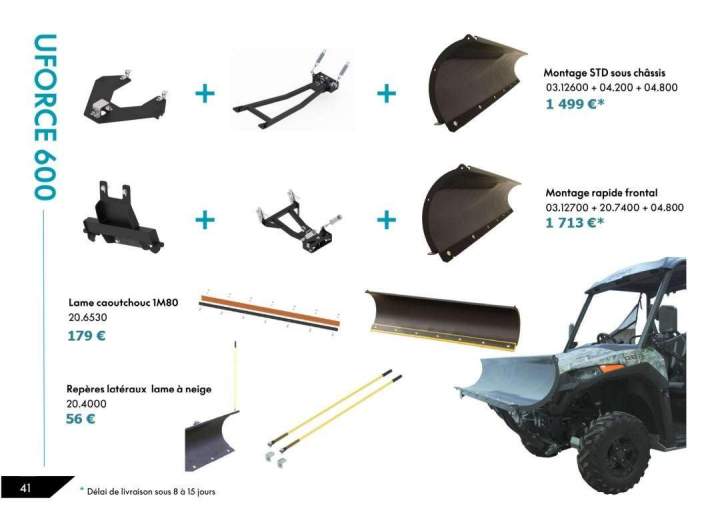 Accessoires Quad La Réunion