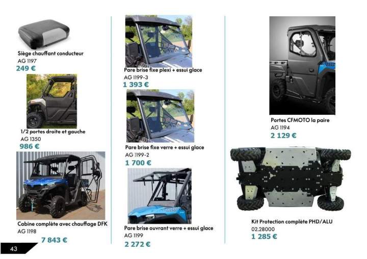 Matériel pour quad La Réunion