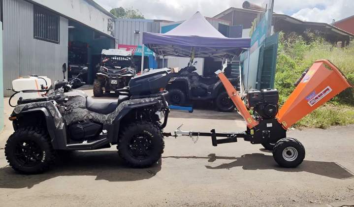 Matériel agricole pour quad La Réunion