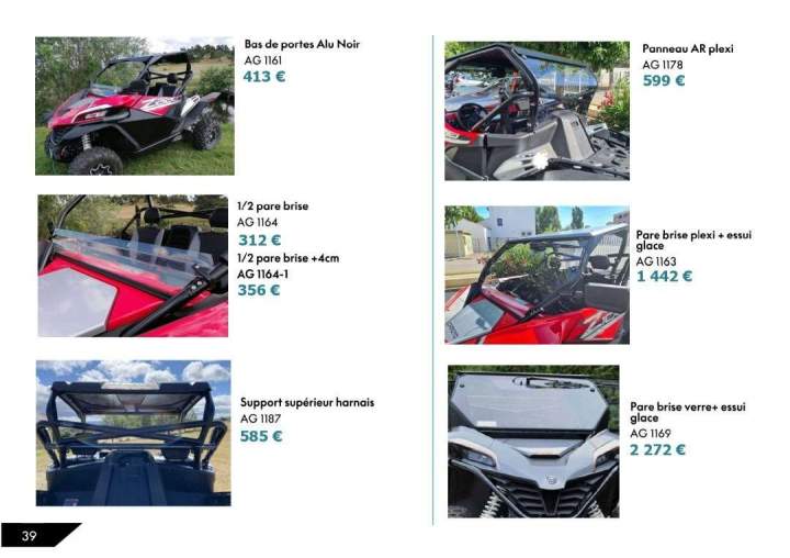 Équipements pour quad La Réunion